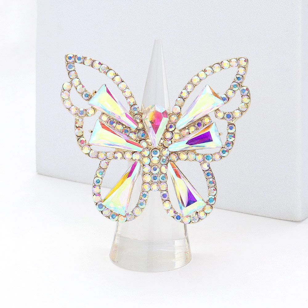 Caria AB Gold Stretch Ring **All proceeds support The CSCJ Butterfly Project**