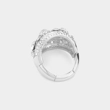 Load image into Gallery viewer, Lori Silver Stretch Ring
