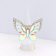 Load image into Gallery viewer, Athalia AB Silver Stretch Ring **All proceeds support The CSCJ Butterfly Project** - Restocked!