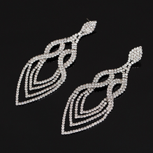 Load image into Gallery viewer, Zoey Silver Earrings - Temporarily Out of Stock!
