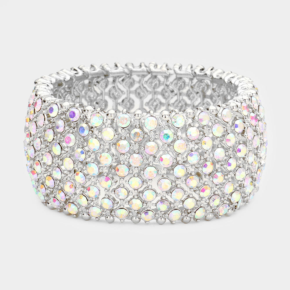 Mari AB Silver Stretch Bracelet - Temporarily Out of Stock!