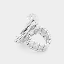Load image into Gallery viewer, Kinsley Silver Stretch Ring - Temporarily Out of Stock !
