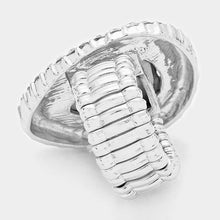 Load image into Gallery viewer, Casmira Silver Stretch Ring (Petite) - Temporarily Out of Stock!
