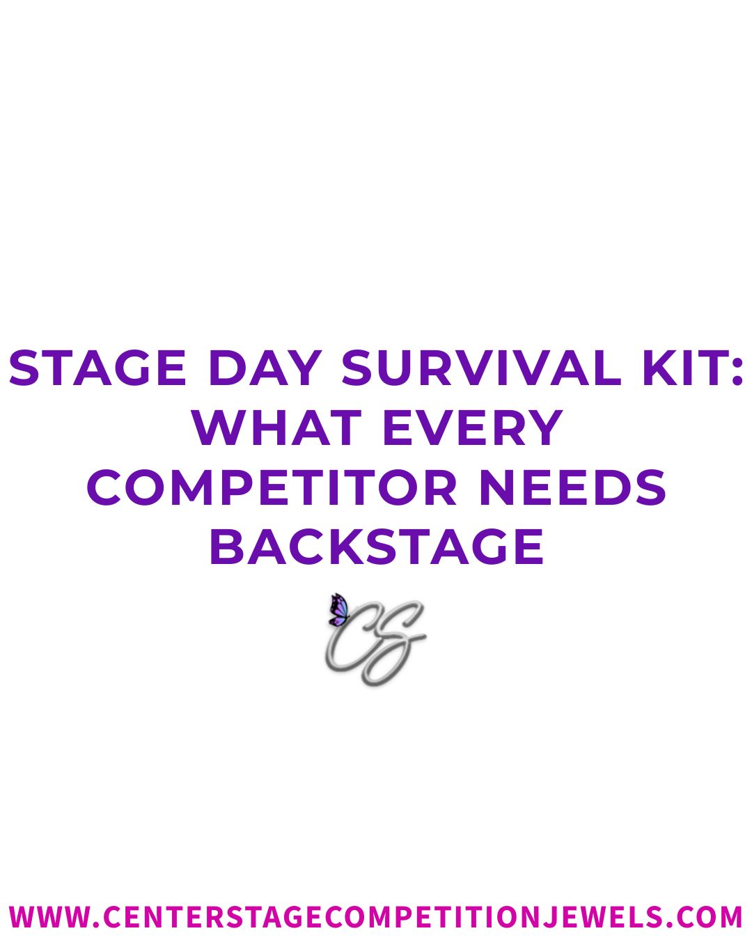 Your Stage Day Survival Kit: What Every Fit Model Bikini Figure Wellness Fitness WPD WBB Competitor Needs Backstage