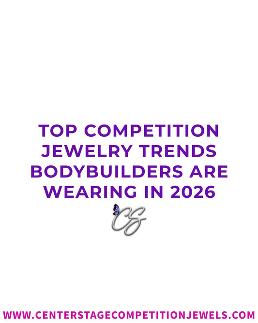 2026 Competition Jewelry Trends for Fit Model Bikini Figure Wellness Fitness WPD WBB Competitors