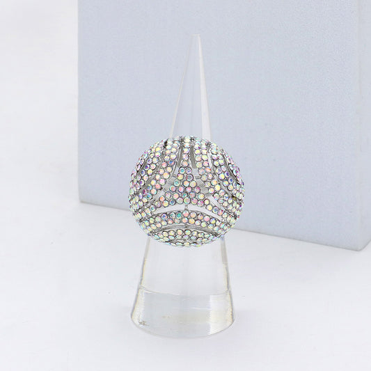 Danasia AB Stretch Rhinestone Competition Ring