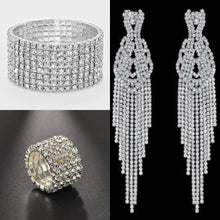 Load image into Gallery viewer, Silver Jewelry Set
