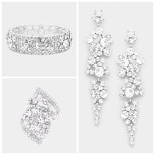 Load image into Gallery viewer, Silver Jewelry Set
