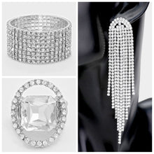 Load image into Gallery viewer, Silver Jewelry Set
