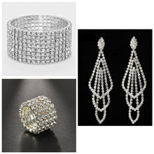 Load image into Gallery viewer, Silver Jewelry Set
