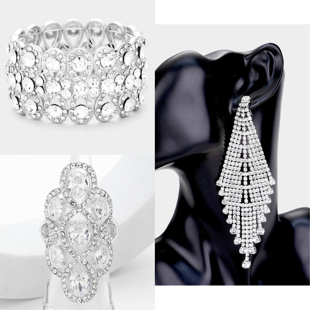 Silver Jewelry Set
