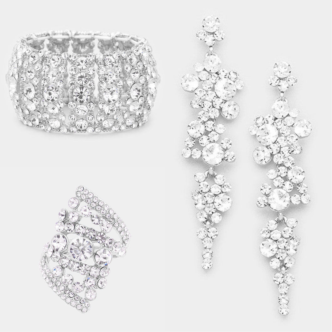 Silver Jewelry Set
