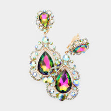 Load image into Gallery viewer, Vitrail on Gold Earrings (CLICK TO VIEW SAMPLE SELECTION)
