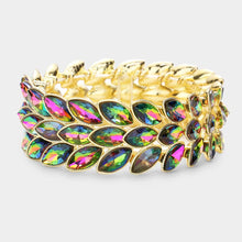 Load image into Gallery viewer, Vitrail on Gold Bracelets (CLICK TO VIEW SAMPLE SELECTION)
