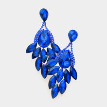 Load image into Gallery viewer, Sapphire on Gold Earrings (CLICK TO VIEW SAMPLE SELECTION)
