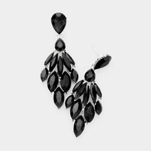 Load image into Gallery viewer, Black on Silver Earrings (CLICK TO VIEW SAMPLE SELECTION)
