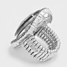 Load image into Gallery viewer, Erin Silver Stretch Ring - Temporarily Out of Stock!
