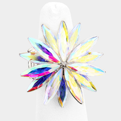Luna AB Stretch Rhinestone Competition Ring