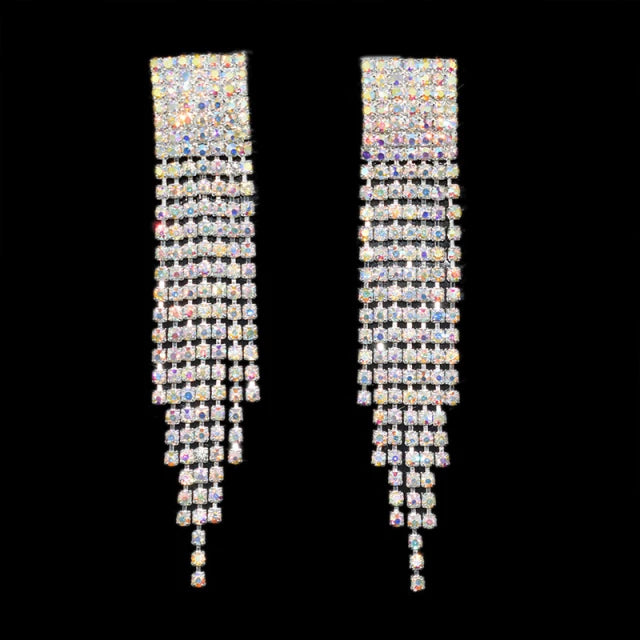 Lyric AB Rhinestone Competition Earrings