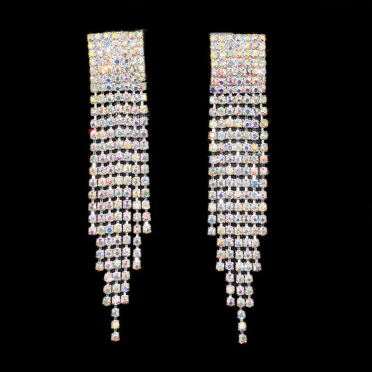 Lyric AB Rhinestone Competition Earrings