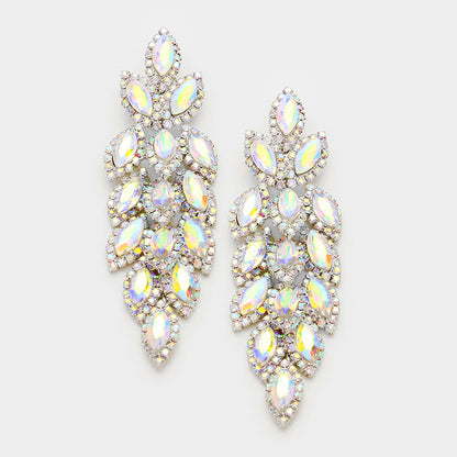 Skylar AB Rhinestone Competition Earrings